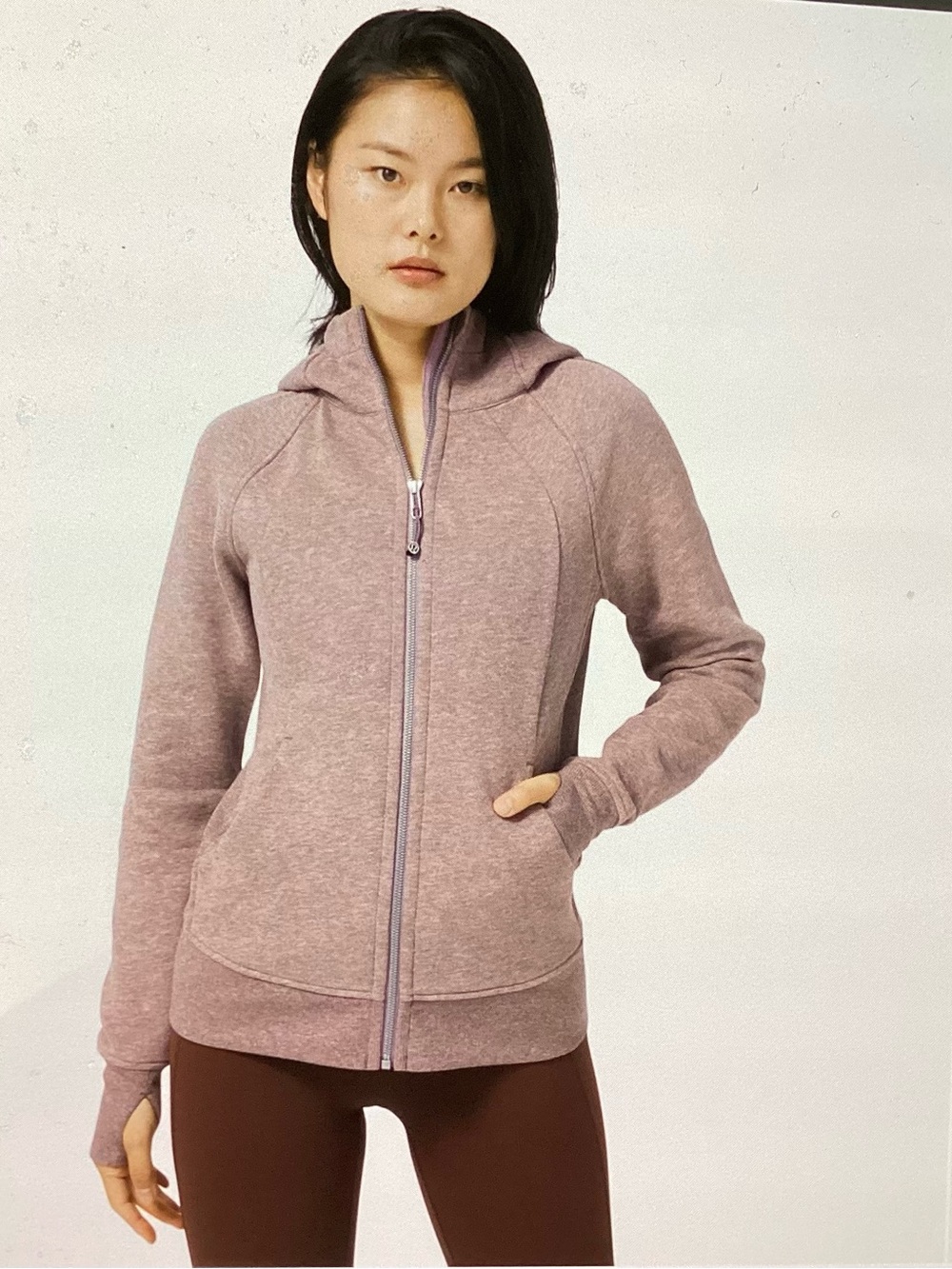 Lululemon Scuba Hoodie in Light Cotton Fleece